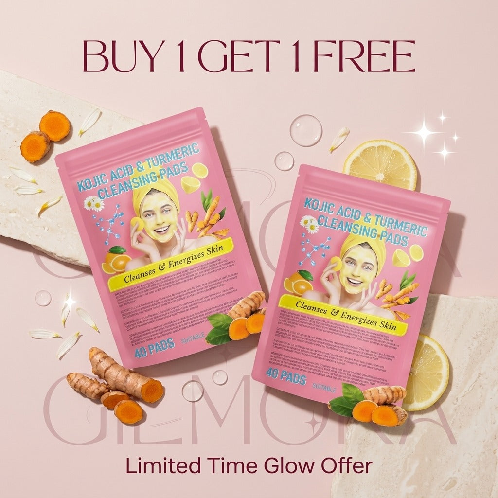 TURMERIC & KOJIC ACID PADS ( Buy 1 Get 1 Free)