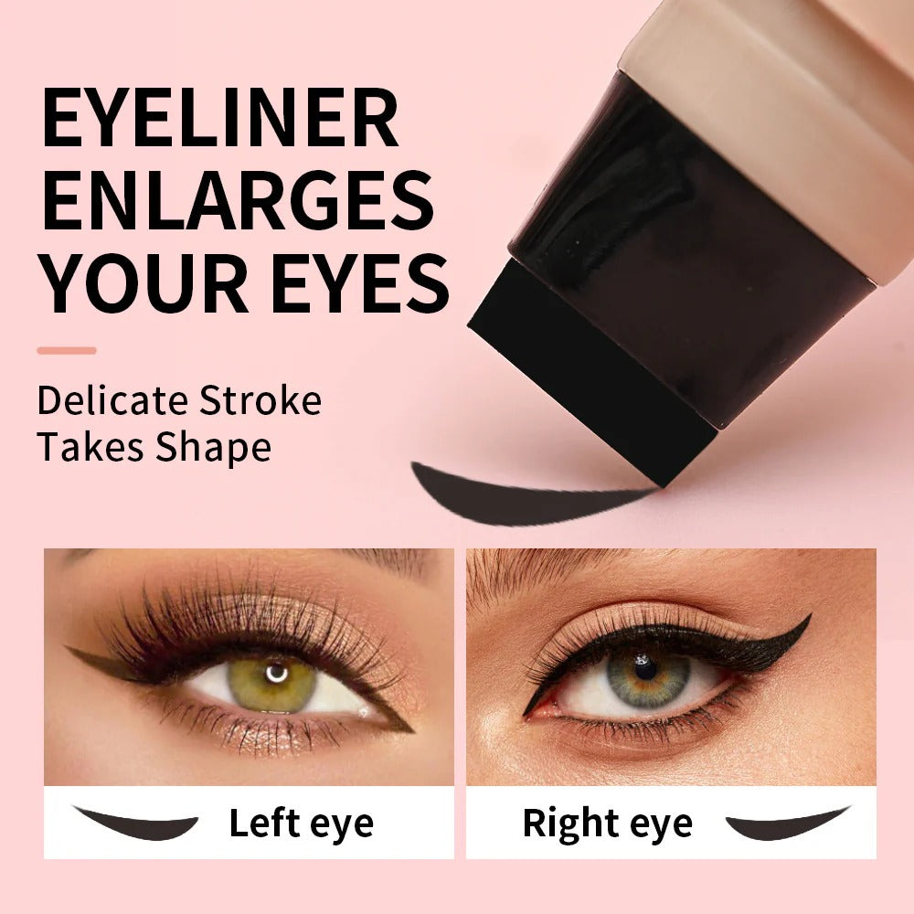 Rotating Eyeliner Stamp Pen - Black